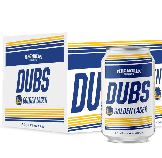 Dubs beer in packaging